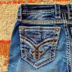 Rock Revival Arya Rhinestone Skinny Stretch Jeans